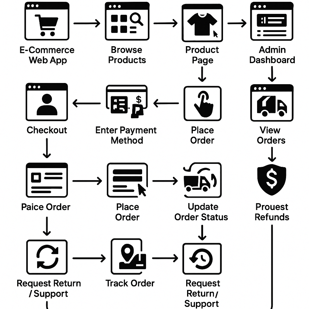 How online store works